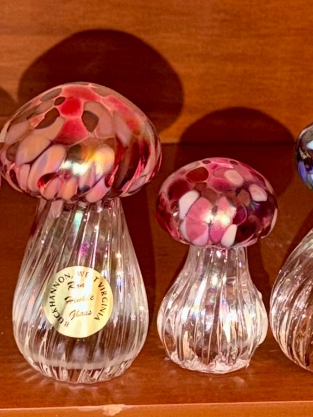 8:06 •|| 5G 36 山 Edit Ron hinkle LOT OF 14 Authentic Ron Hinkle Hand Blown Glass